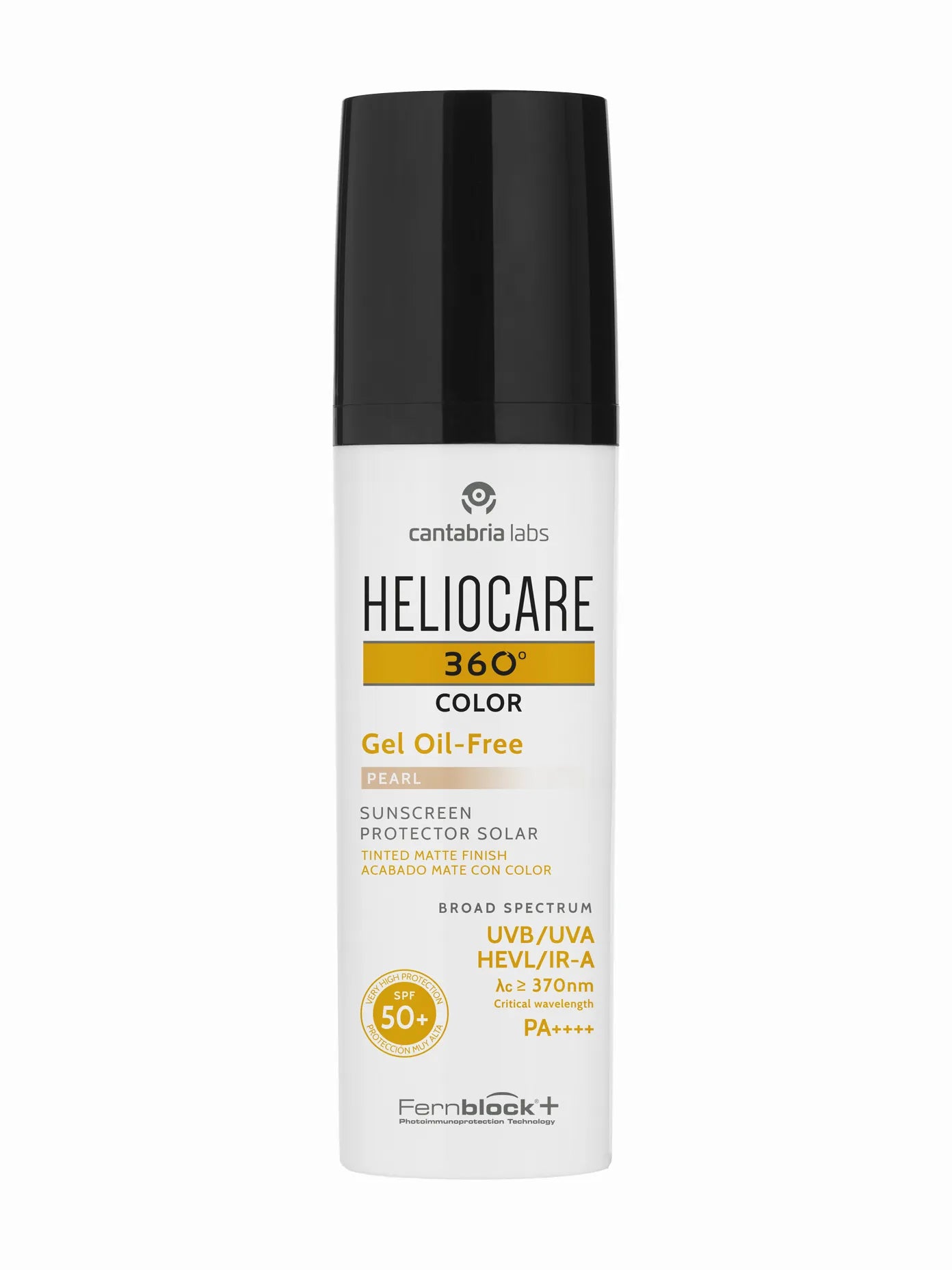 Heliocare 360° Color Gel Oil-Free SPF 50+ (Pearl)