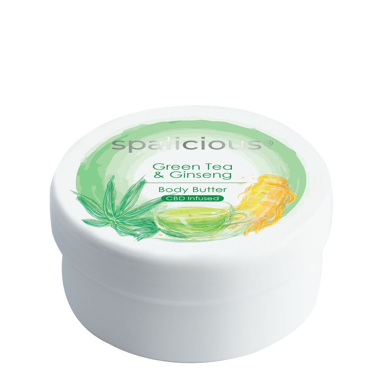 Spalicious CBD Infused With Green Tea & Ginseng Butter