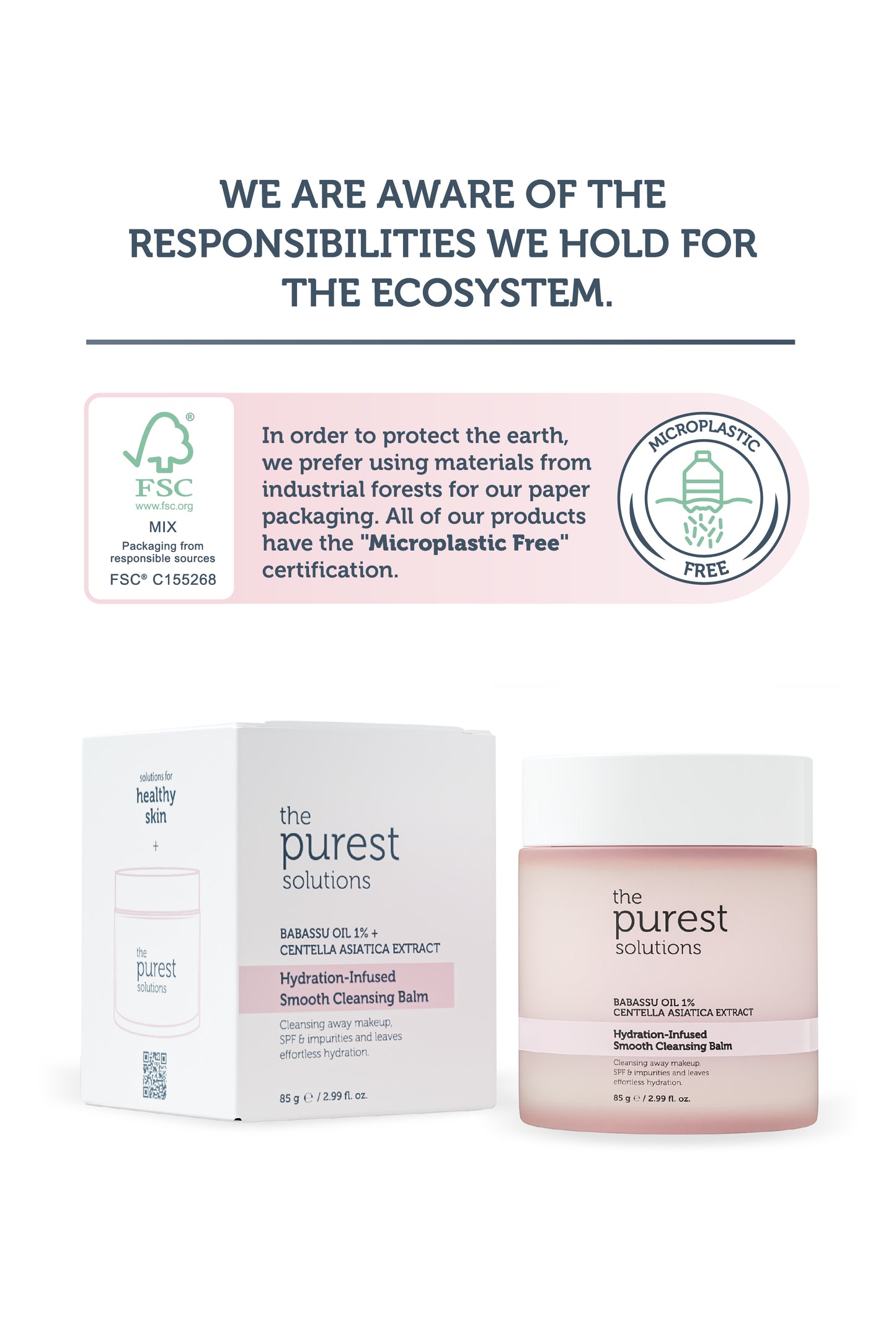 The Purest Solutions Smooth Cleansing Balm