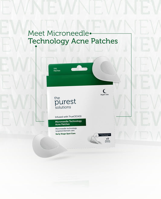 Microneedling Technology Acne Patch, Anti-Spot Patch, Microneedle Acne Band, 9 Pieces