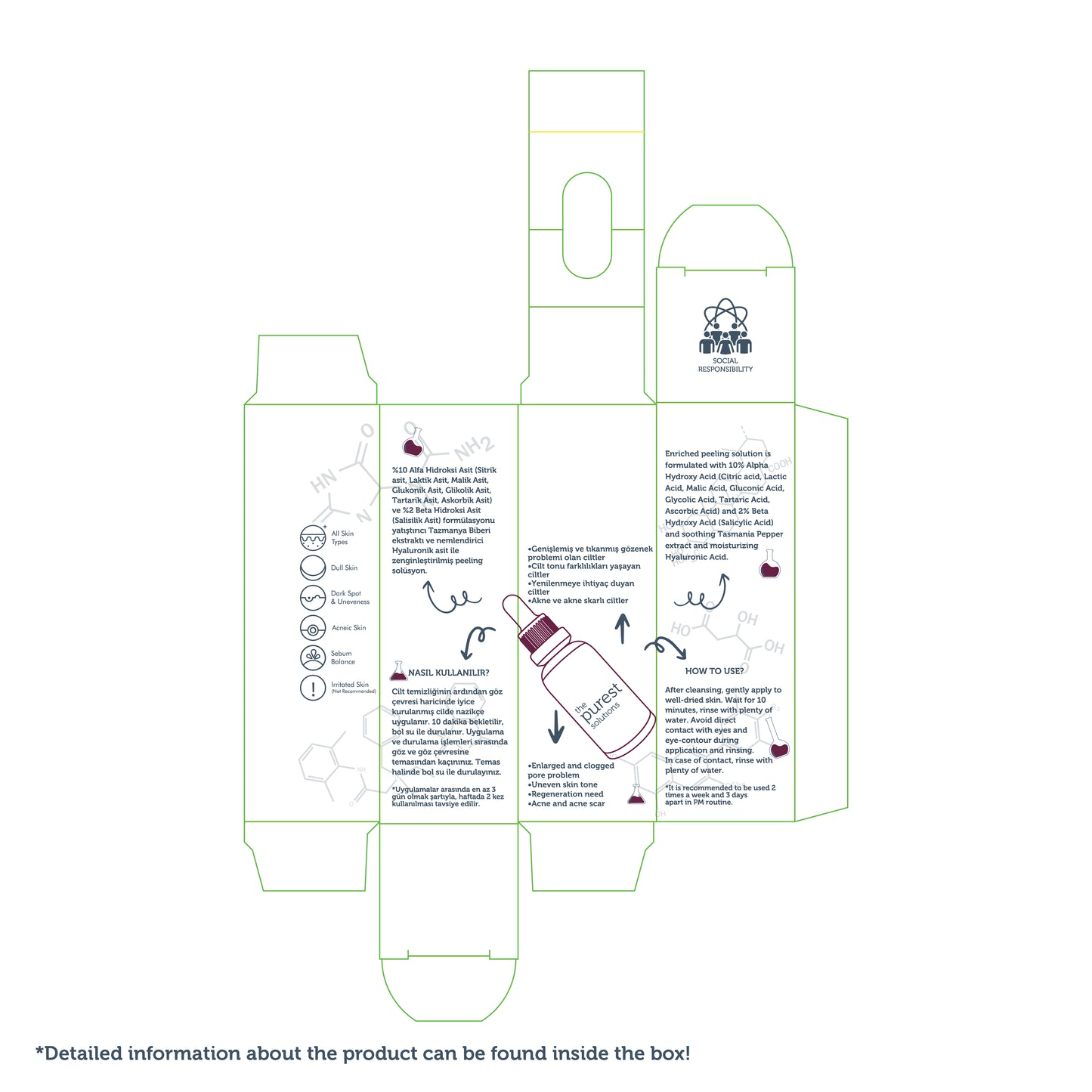 Exfoliating Facial Peeling Serum