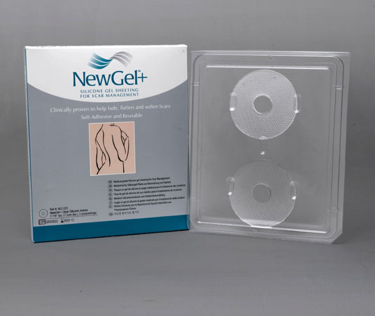 NewGel+ Clear Silicone Areola 2pcs/packs 7.2 cm diameter